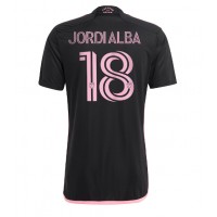 Moški Nogometni dresi Inter Miami Jordi Alba #18 Gostujoči 2023-24 Kratek Rokav